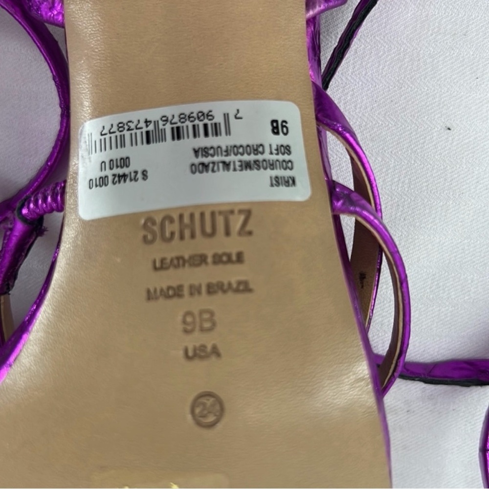 SCHUTZ Lily Fuchasia Heels - Picture 8 of 8